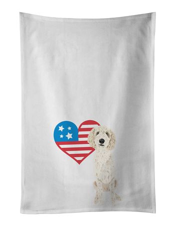 Doodle Cream #7 Patriotic Kitchen Towel Set