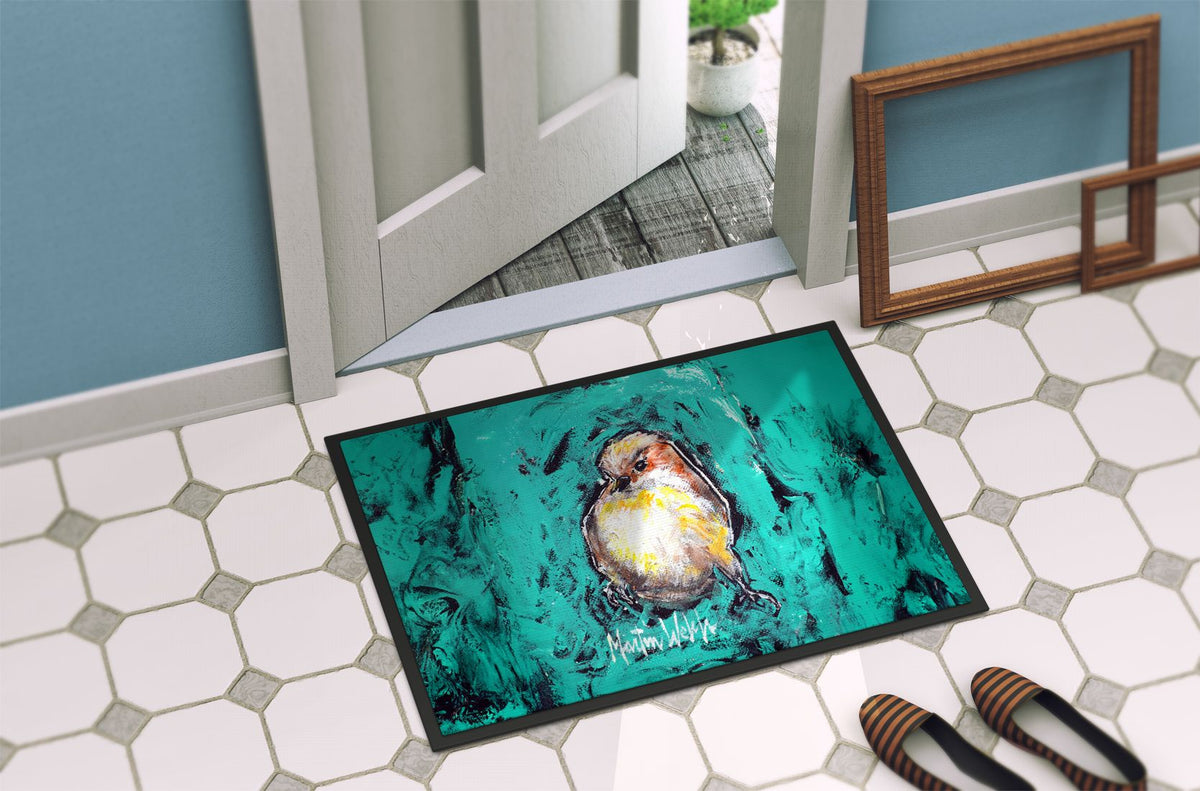 EeewH Bird Artwork Indoor Outdoor Doormat
