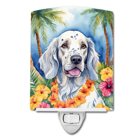 English Setter Luau Decorative Night Light