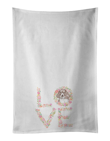 English Springer Spaniel LOVE Decorative Kitchen Towels