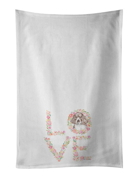 English Springer Spaniel LOVE Decorative Kitchen Towels