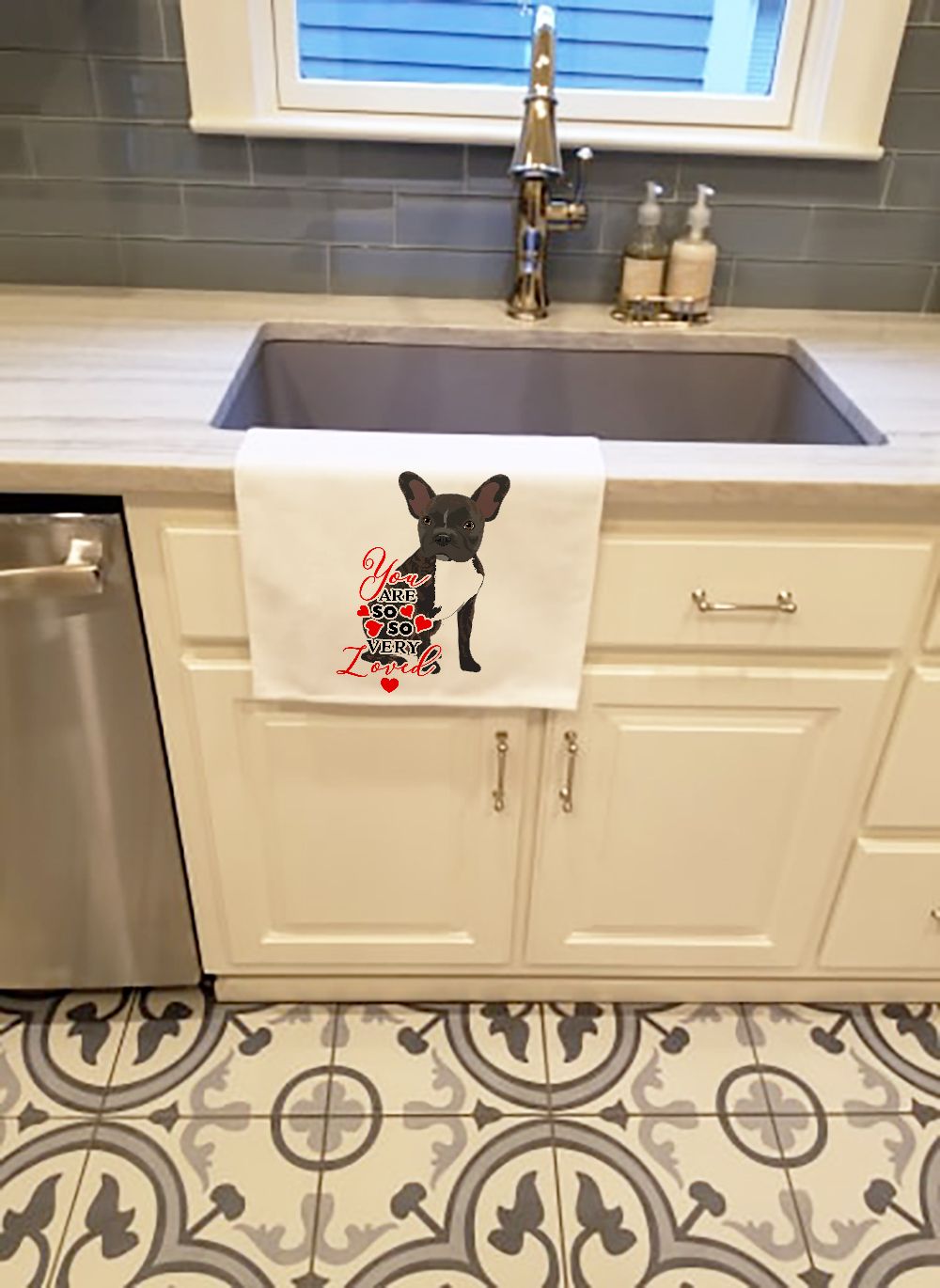 Artistic Kitchen Towel Set with Beautiful Full-Color Artwork