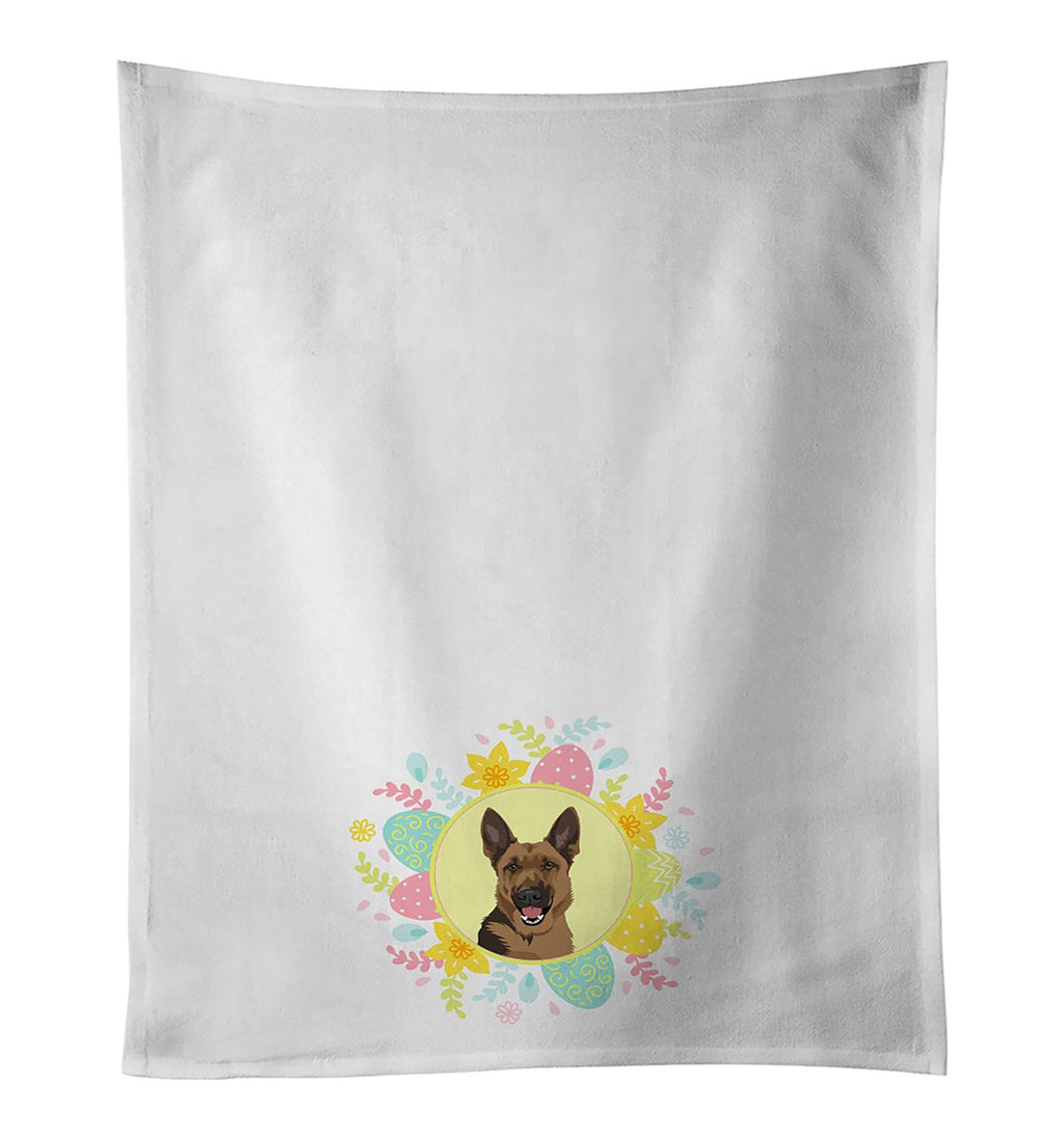 German Shepherd Easter Kitchen Towel Set
