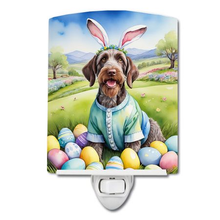 German Wirehaired Pointer Easter Night Light