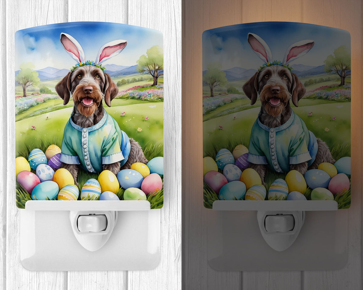 German Wirehaired Pointer Easter Night Light