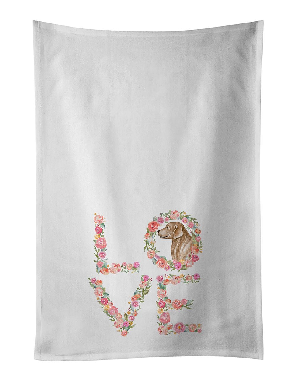 Golden Retriever LOVE Kitchen Towel Set