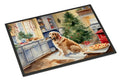 Golden Retriever Christmas Cookies Entryway Doormat