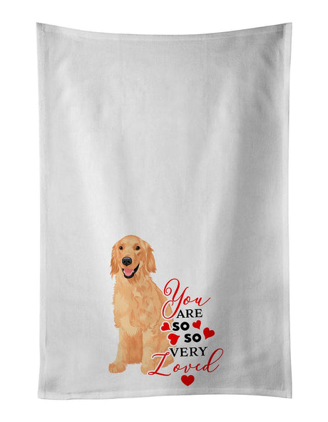 Golden Retriever So Loved Kitchen Towel Set
