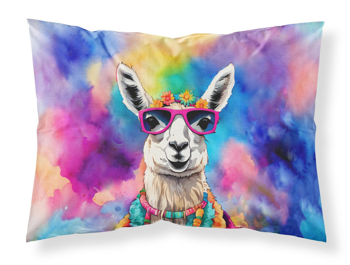 Hippie Llama Artwork Standard Pillowcase