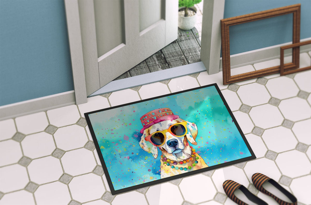 Hippie Dawg Indoor-Outdoor Artwork Doormat