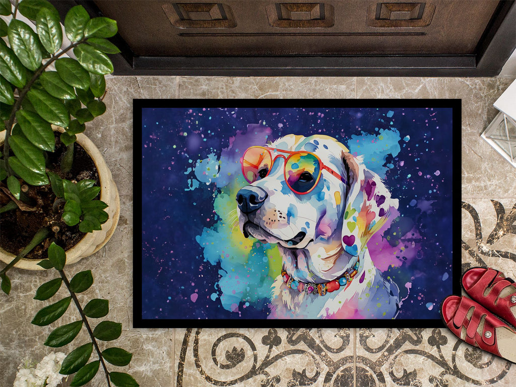 Hippie Dawg Indoor-Outdoor Artwork Doormat