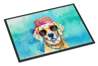 Hippie Dawg Indoor-Outdoor Artwork Doormat