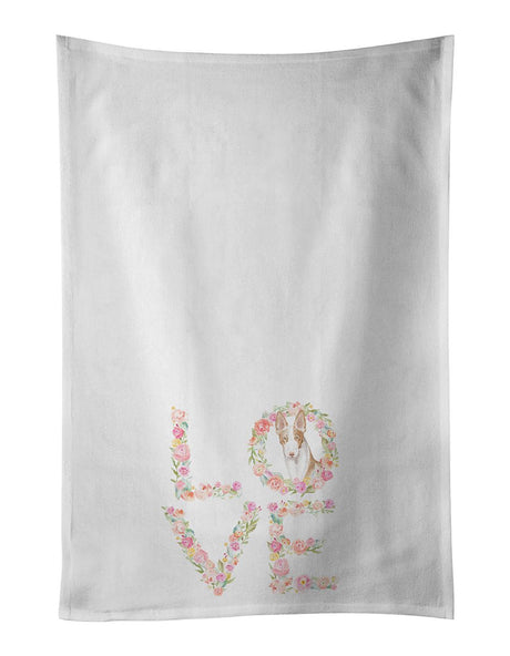 Ibizan Hound LOVE Kitchen Towel Pair