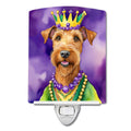 King of Mardi Gras Decorative Ceramic Night Light