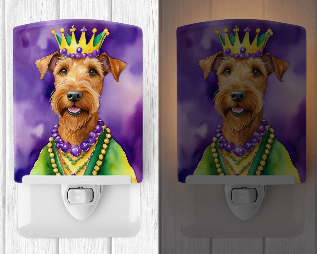 King of Mardi Gras Decorative Ceramic Night Light