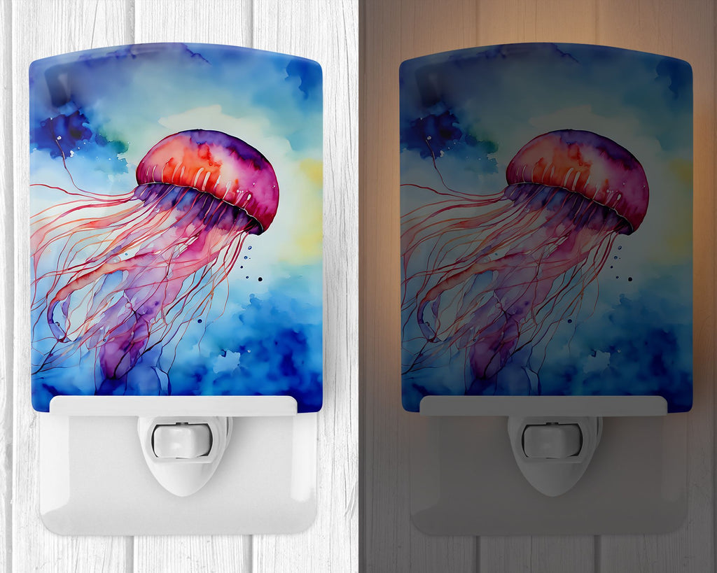 Jellyfish Artwork Decorative Night Light