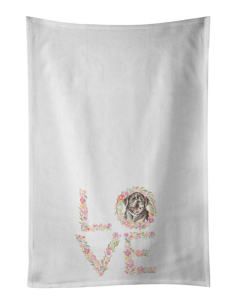 Labrador Retriever LOVE Kitchen Towel Set