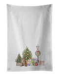 Chocolate Labrador Christmas Wonderland Towel Set