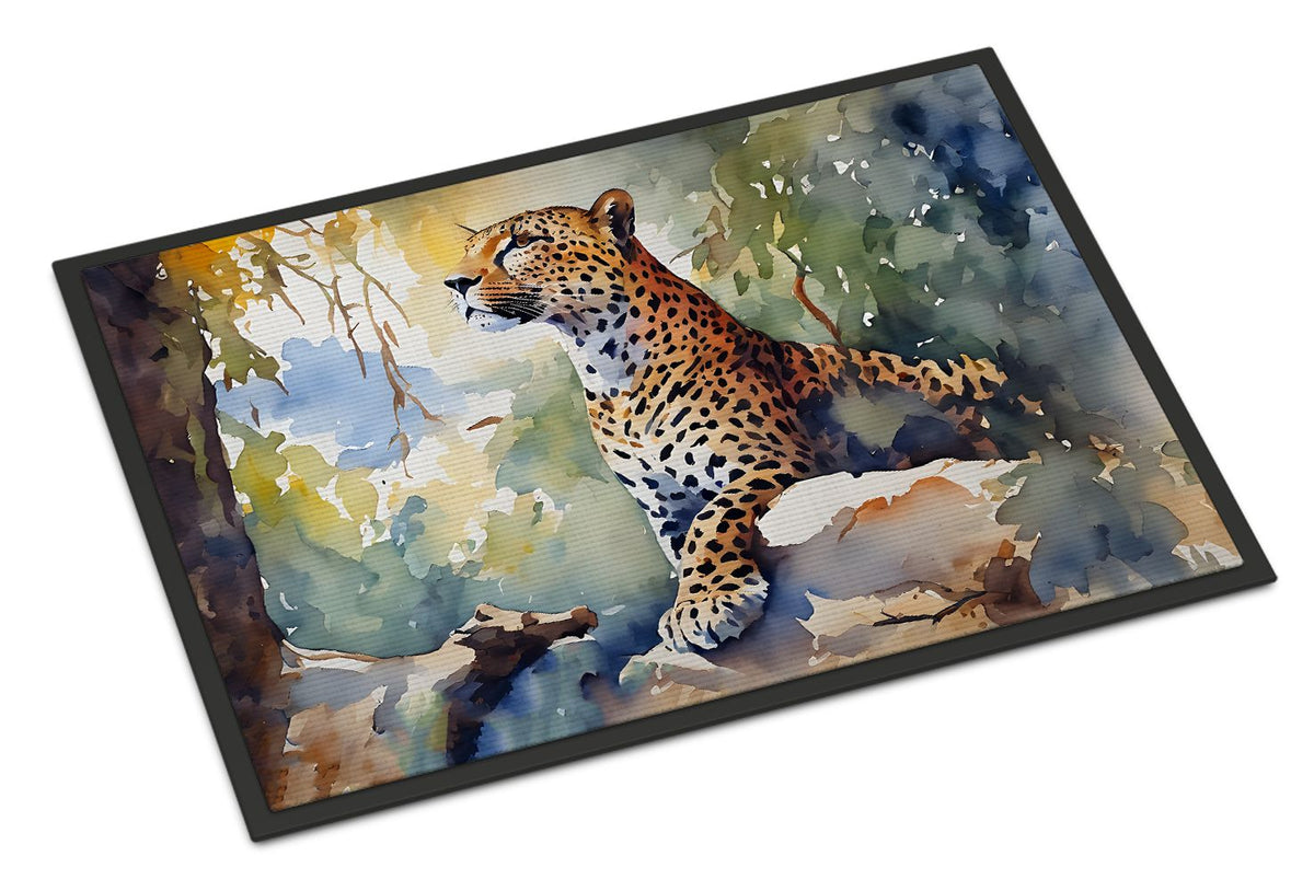 Leopard Artwork Indoor-Outdoor Doormat