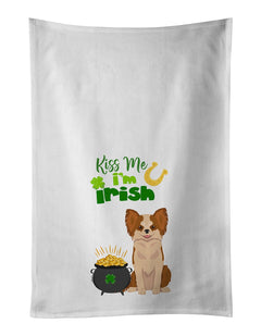 Longhaired Chihuahua St. Patrick's Day Towel Set