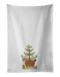 Manx Cat Merry Christmas Kitchen Towel Set