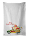 Merry Christmas Australian Shepherd Kitchen Towel Set