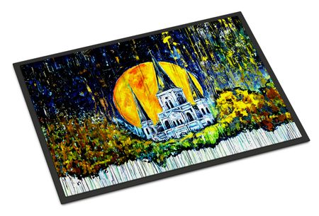 Moonlight Shadows Indoor and Outdoor Doormat