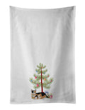 Munchkin Cat Merry Christmas Tree Kitchen Towels