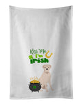 White Boxer St. Patrick's Day Kitchen Towel Set