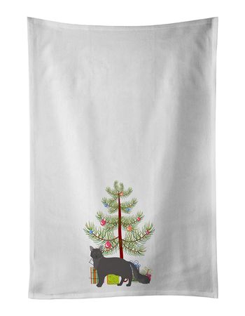 Nebelung Cat Christmas Kitchen Towel Pair