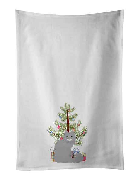 Norwegian Forest Cat Christmas Kitchen Towel Set