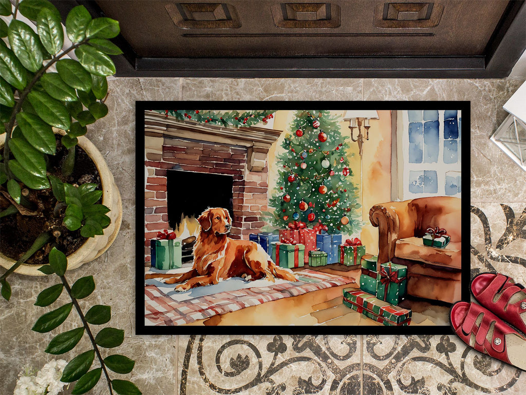 Nova Scotia Duck Tolling Retriever Christmas Doormat