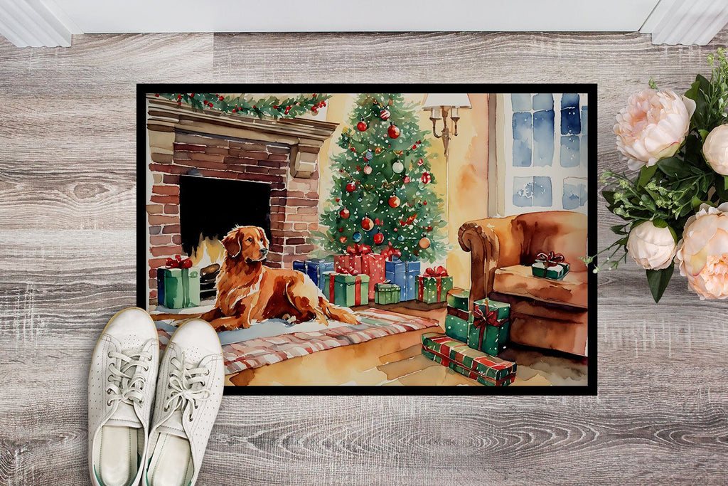 Nova Scotia Duck Tolling Retriever Christmas Doormat