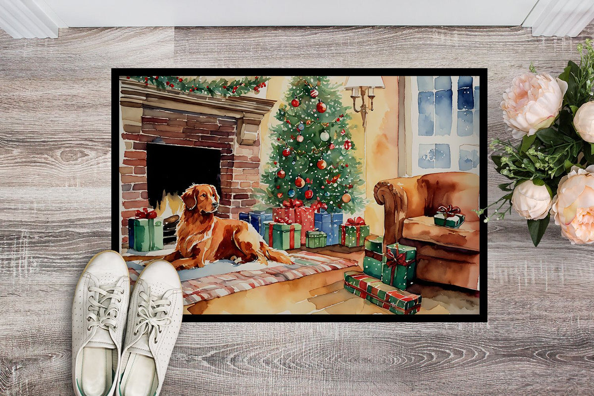 Nova Scotia Duck Tolling Retriever Christmas Doormat