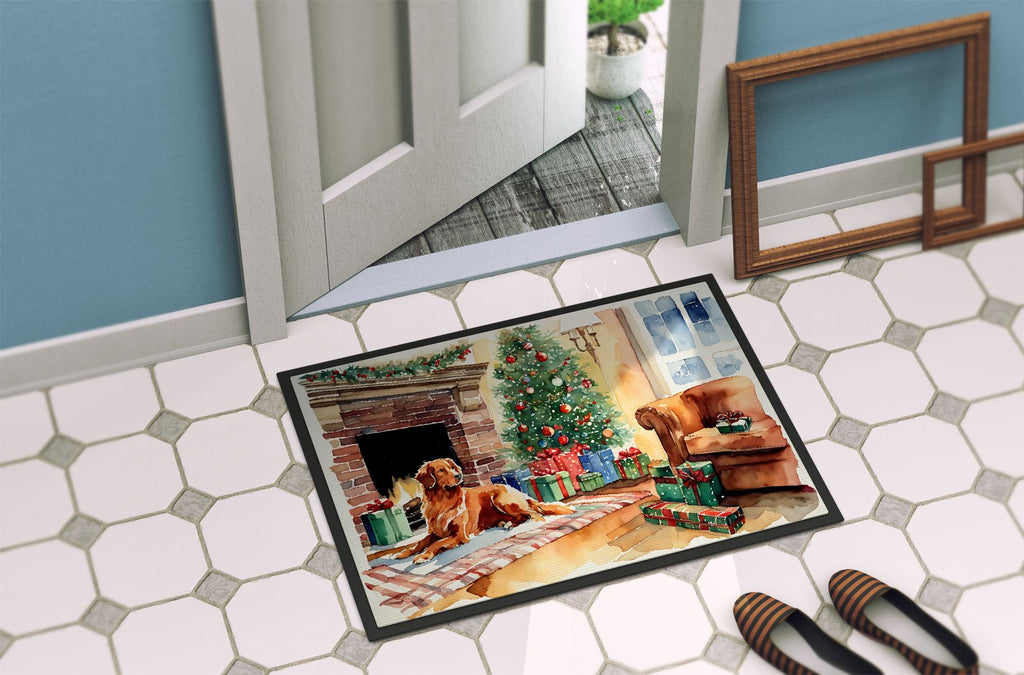Nova Scotia Duck Tolling Retriever Christmas Doormat