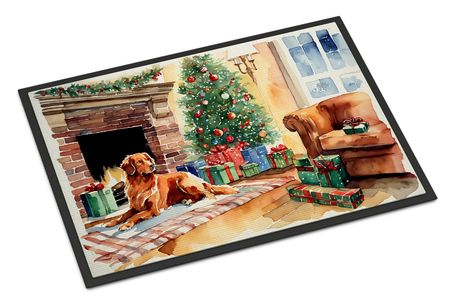 Nova Scotia Duck Tolling Retriever Christmas Doormat