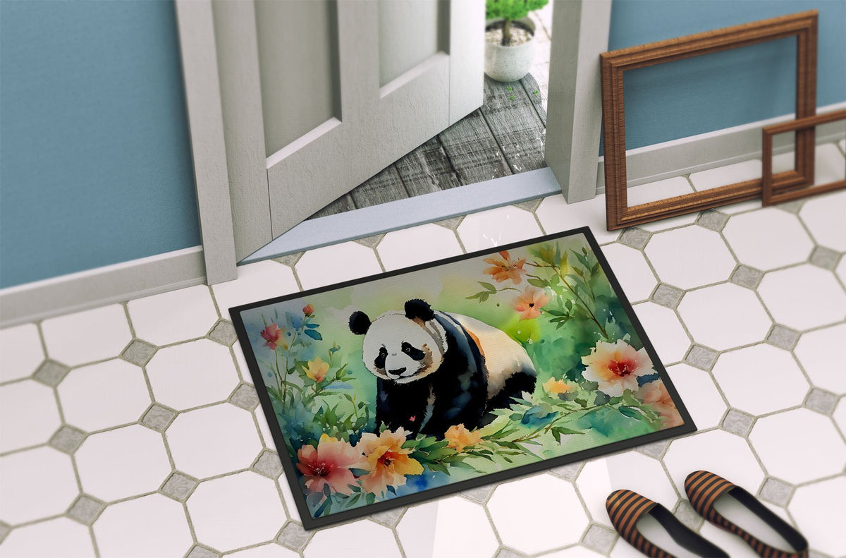 Panda Artwork Indoor-Outdoor Doormat