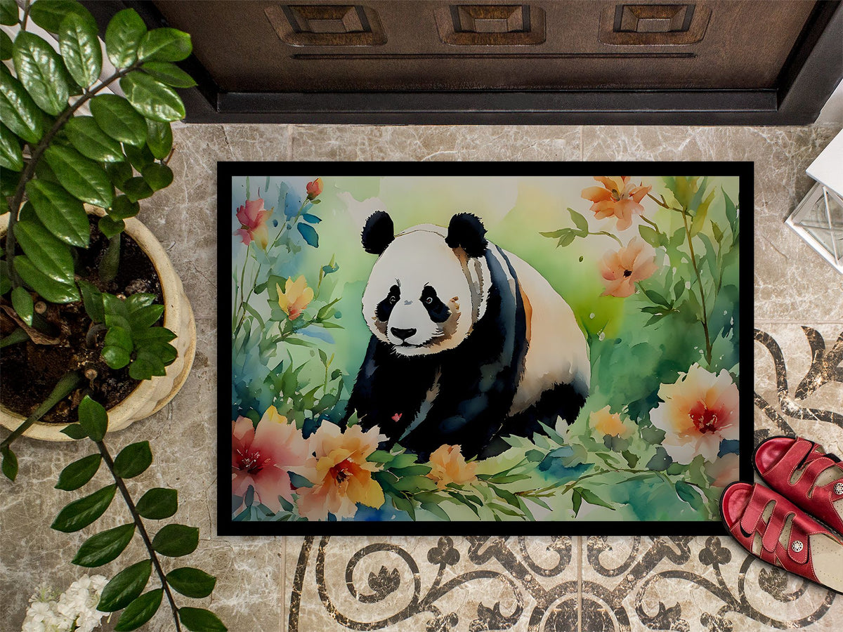 Panda Artwork Indoor-Outdoor Doormat