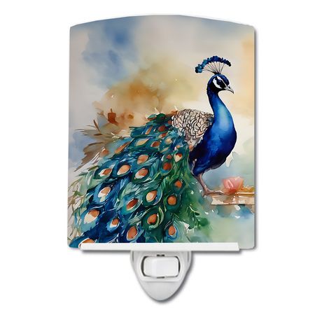 Peacock Artwork Decorative Night Light