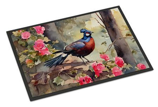 Pheasant Artwork Indoor-Outdoor Doormat