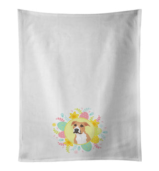 Easter Kitchen Towel Set of 2 – Decorative White Cotton Towels