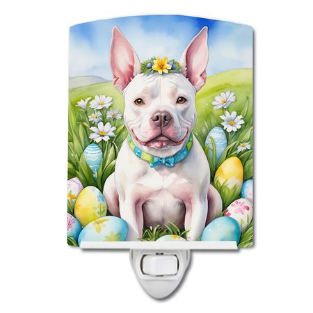 Pit Bull Terrier Easter Egg Hunt Night Light