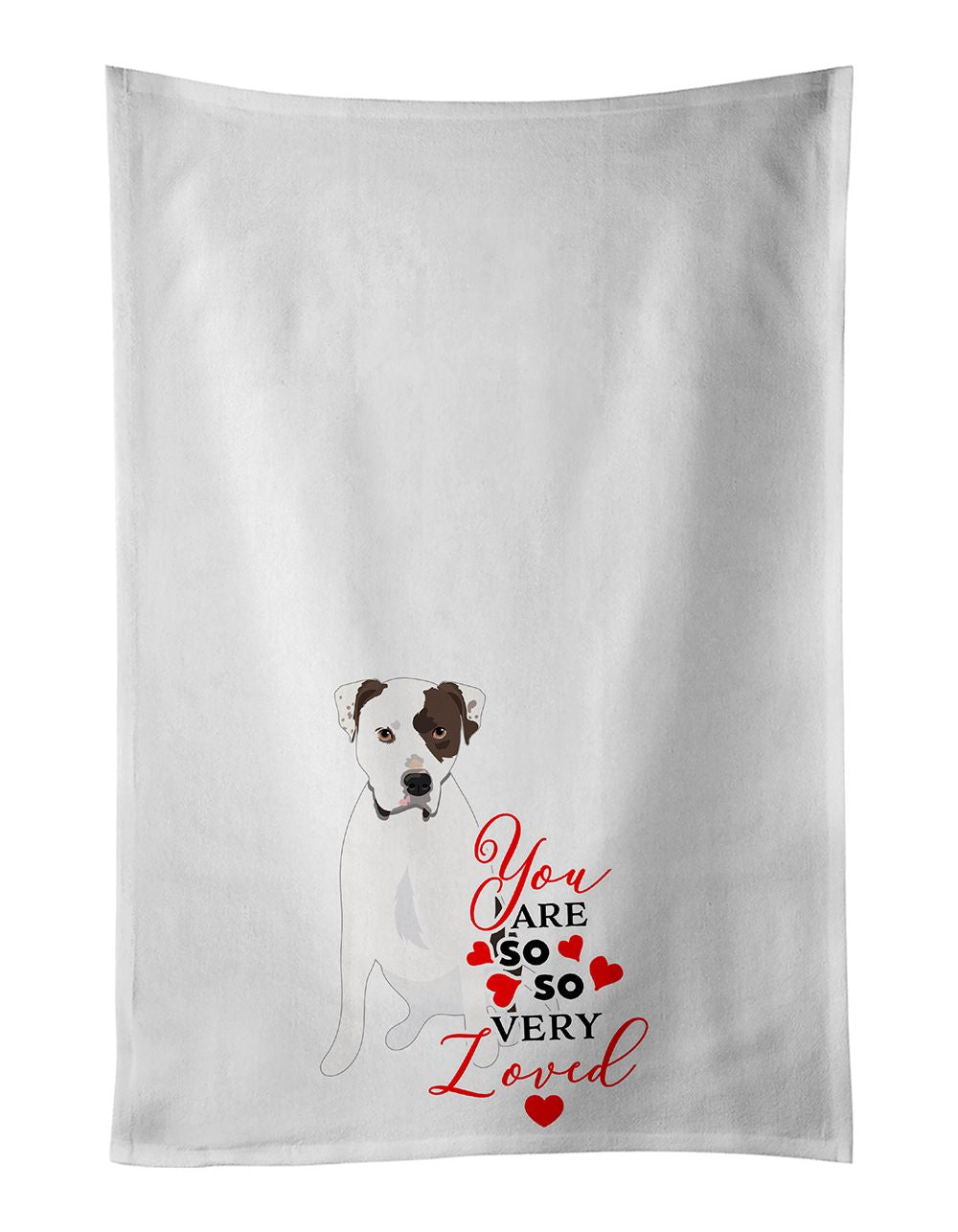 So Very Loved Pit Bull Kitchen Towel Set