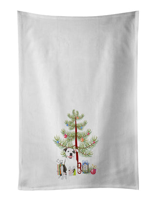 Pit Bull Terrier Christmas Kitchen Towel Set