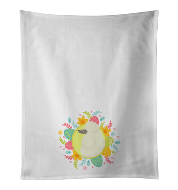 Poodle Easter Kitchen Towel Set