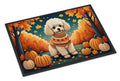 Poodle Fall Artwork Indoor-Outdoor Doormat