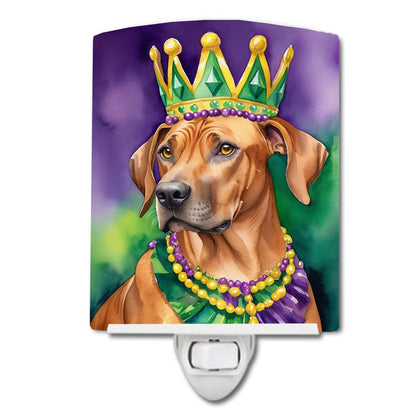 Rhodesian Ridgeback King of Mardi Gras Night Light
