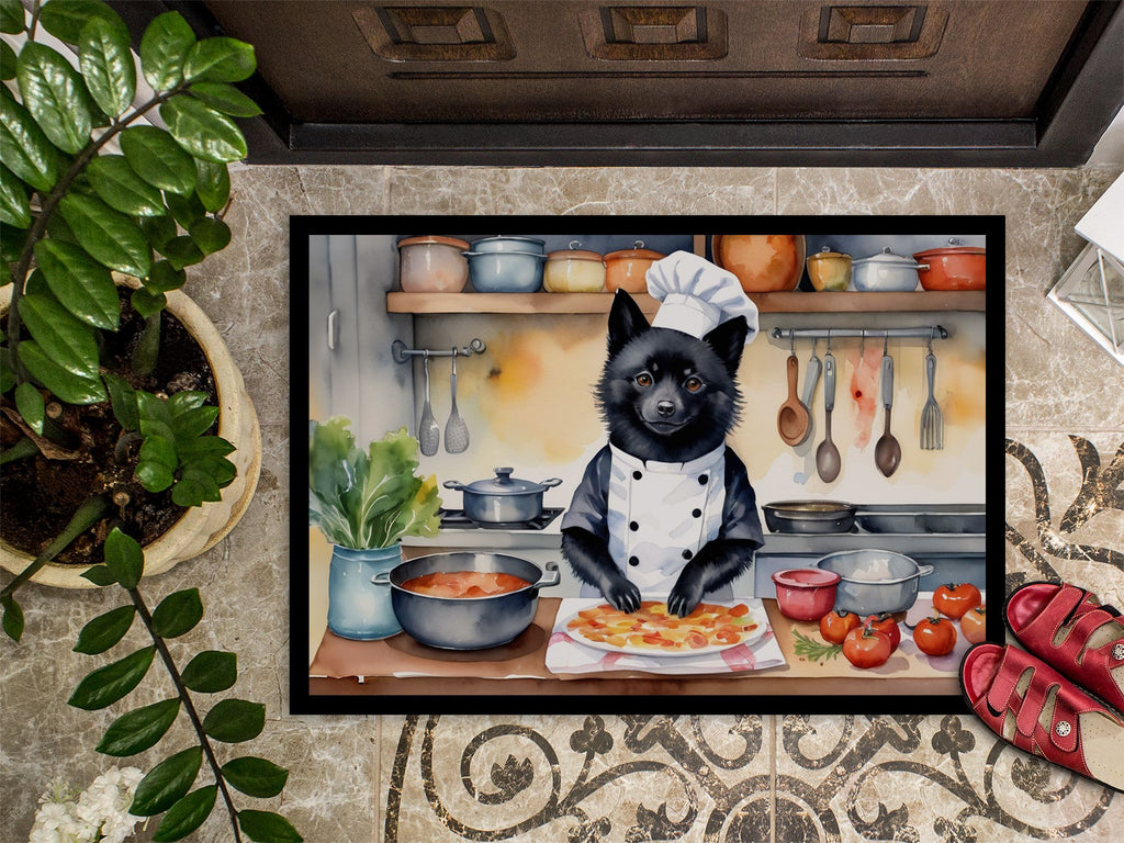 Schipperke The Chef Artwork Doormat