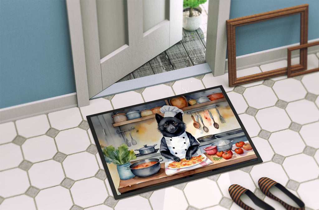 Schipperke The Chef Artwork Doormat