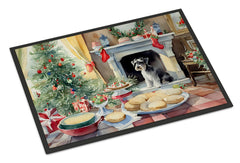 Festive Christmas Cookies Doormat – Indoor Outdoor Entryway Mat, Non-Slip, Washable
